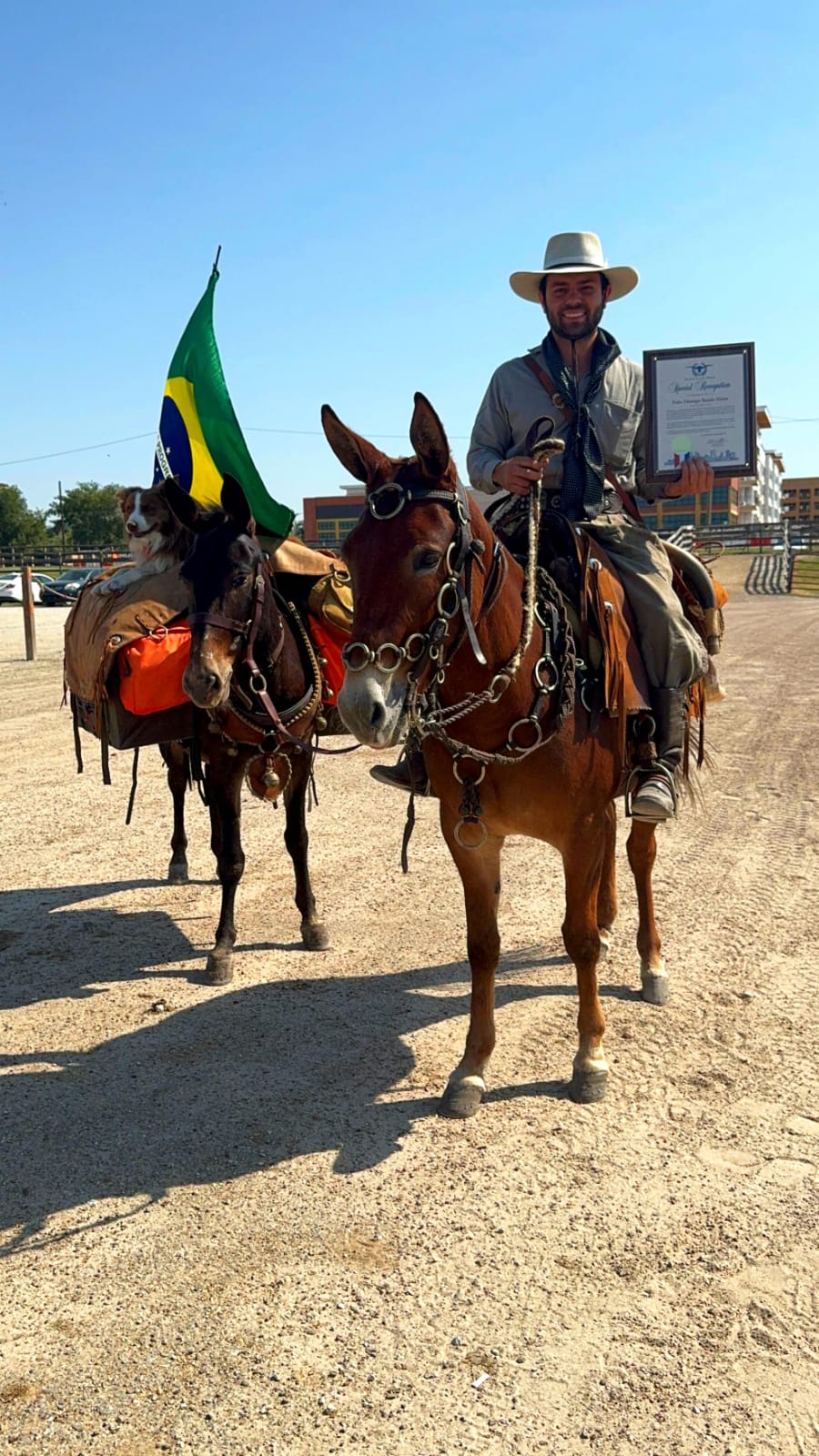 Berranteiro inicia expedição de mais de 10 mil quilômetros rumo à Festa do Peão de Barretos