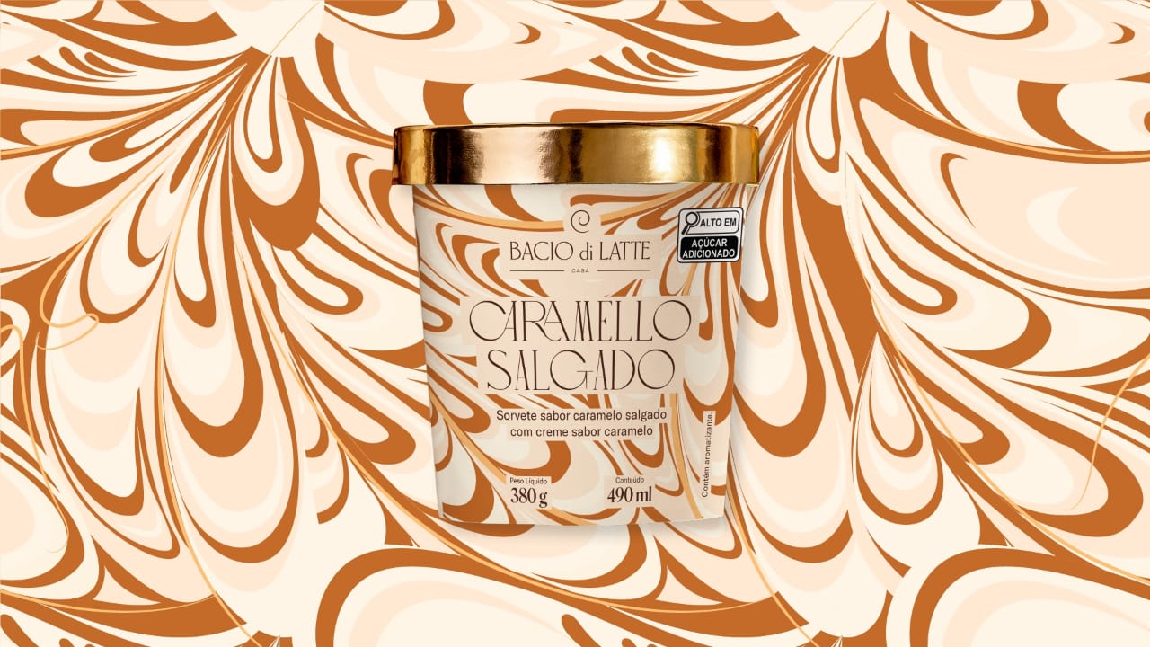 Bacio di Latte lança sabor de Caramelo Salgado para Bacio Casa