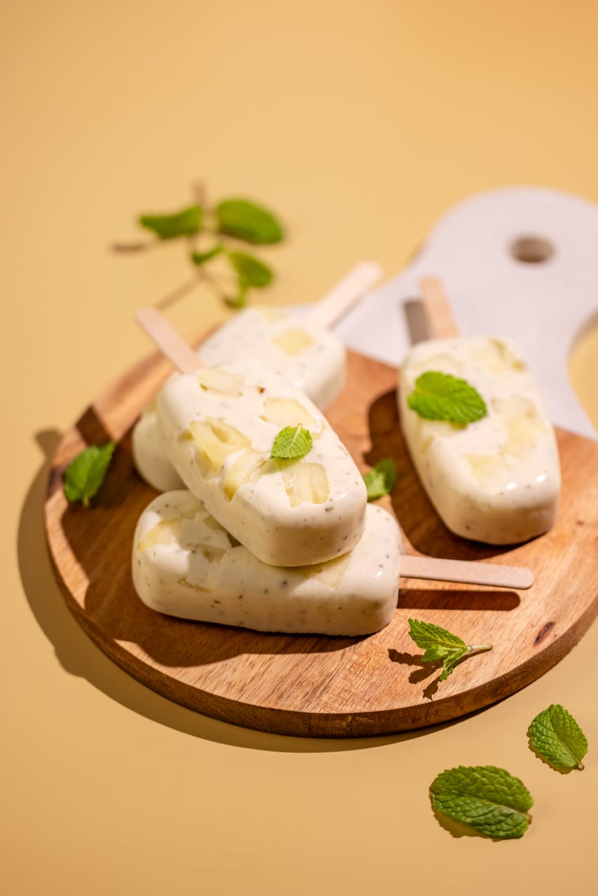 Receita da Picolé de abacaxi da Puravida