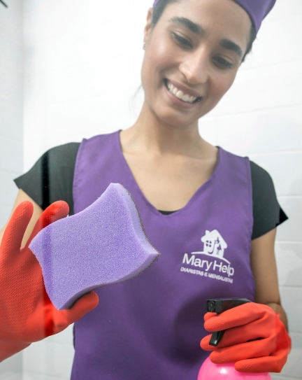 Box do banheiro limpo e sem contaminação