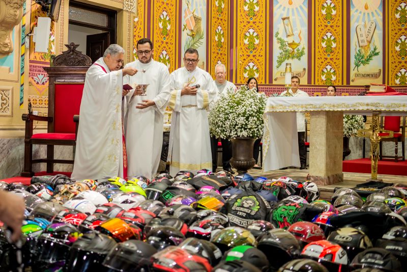 Fé e emoção marcam a tradicional Missa dos Motociclistas em Barretos
