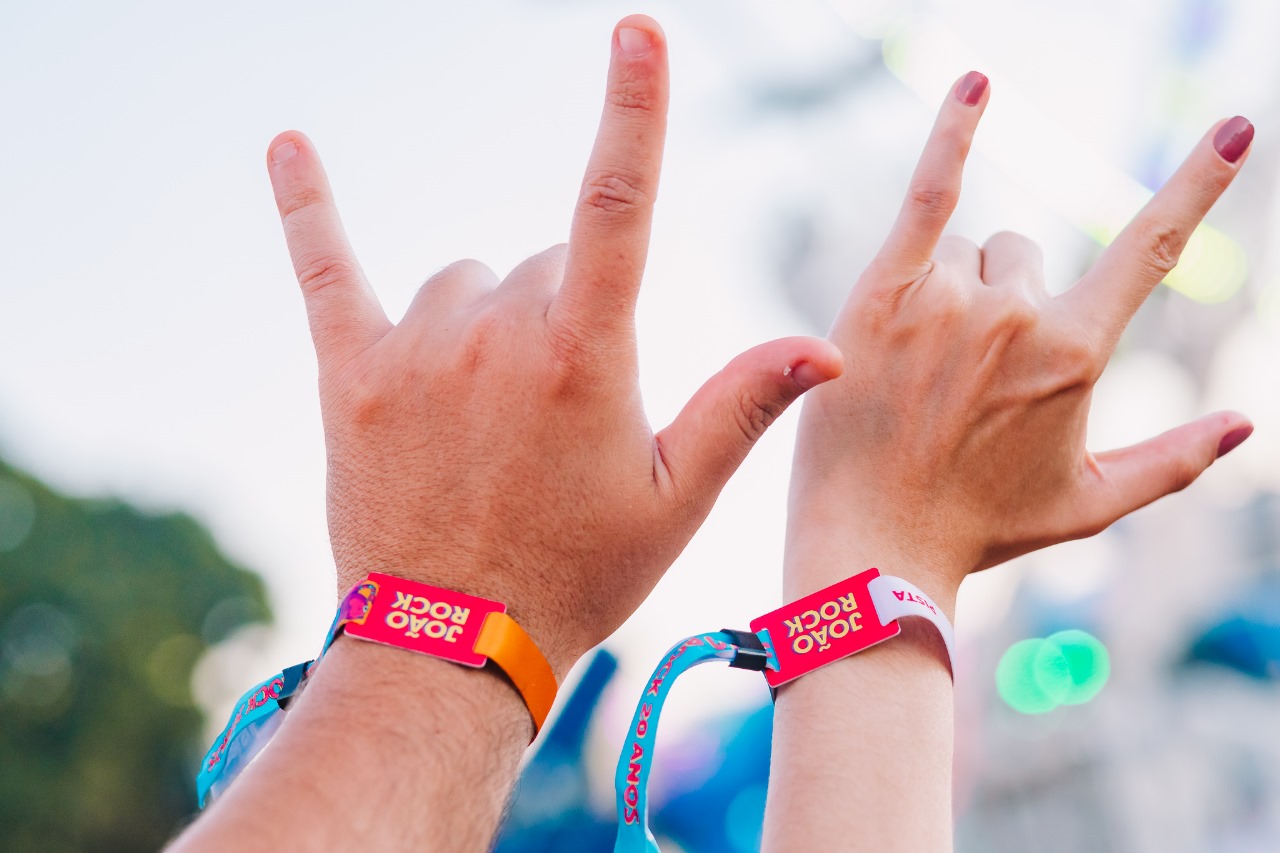 João Rock inicia pré-carga das pulseiras multifuncionais